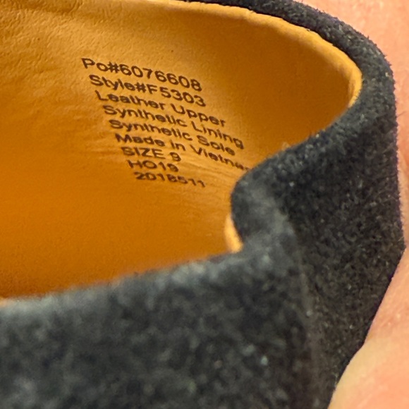 NWOB J. Crew Women’s Lana Black Suede D’Orsay Pump Heels Size 9 - Picture 6 of 6